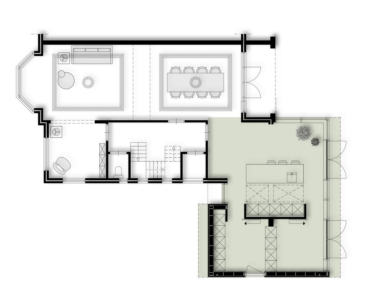 plattegrond studio